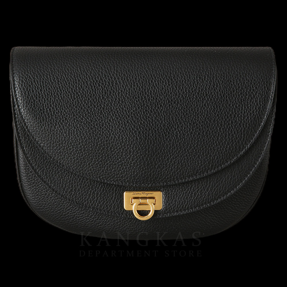 FERRAGAMO(USED)페레가모 21 I333 간치니 트레블 숄더백